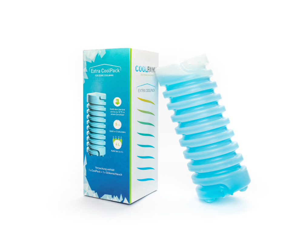 1 extra CoolPack to use with your CoolBank